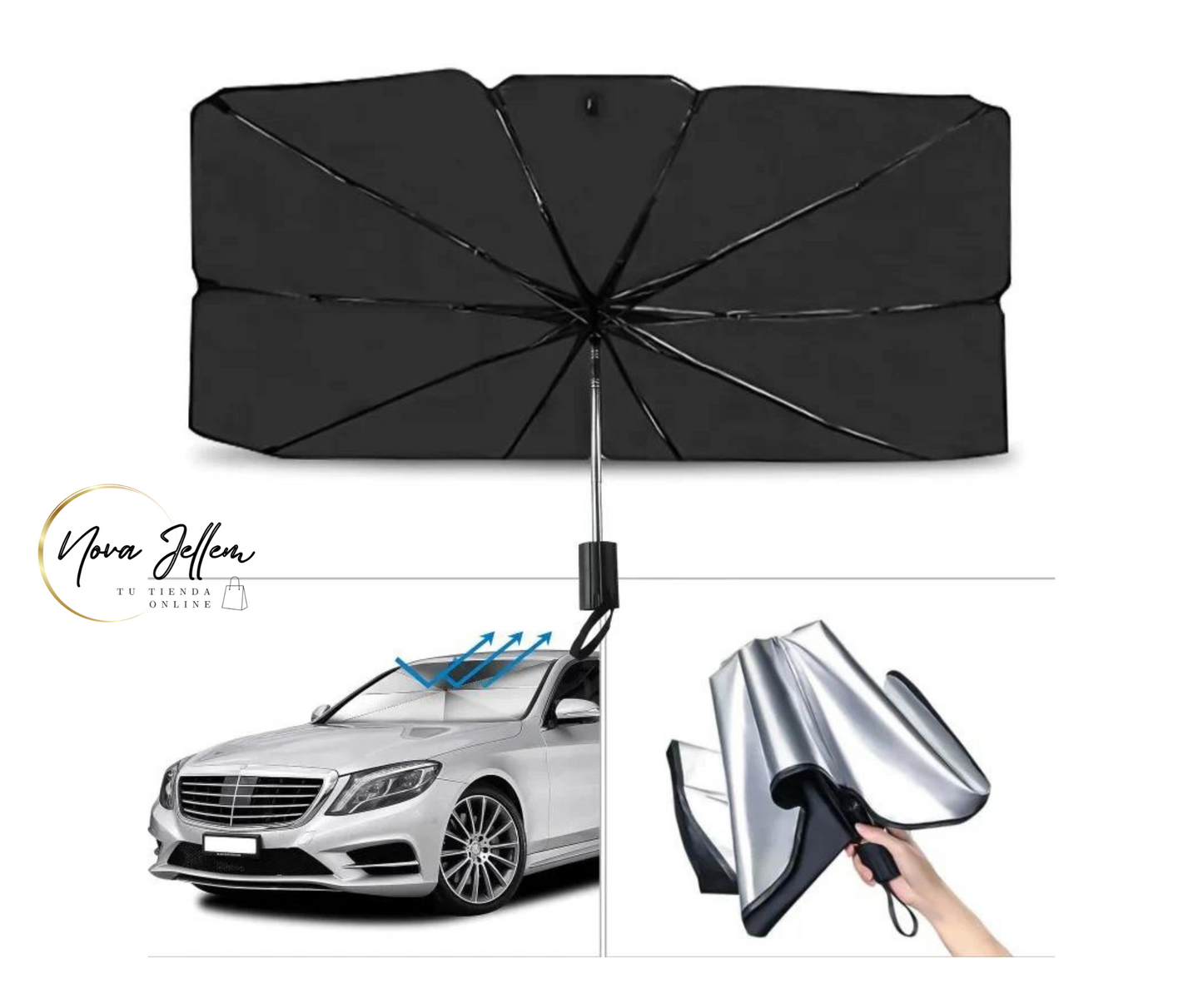 ULTRA PROTECTOR SOLAR PARA CARRO - Nova Jellem