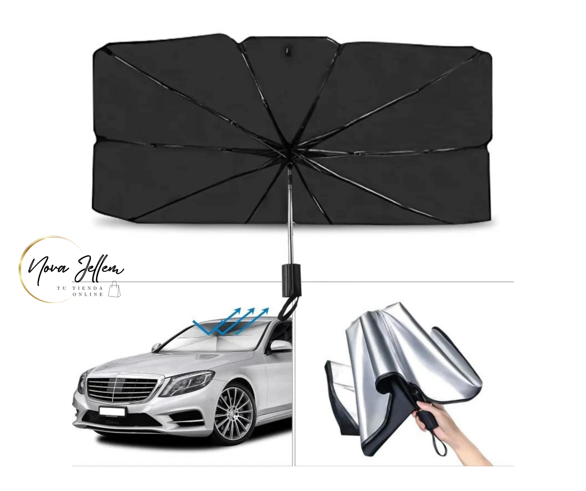 ULTRA PROTECTOR SOLAR PARA CARRO - Nova Jellem