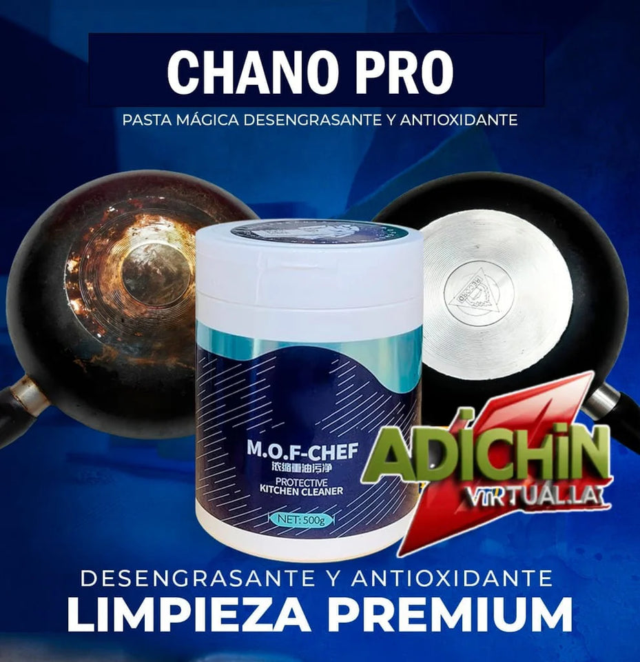 Polvo Desengrasante Multiusos M.O.F. Chano para Limpieza Profunda