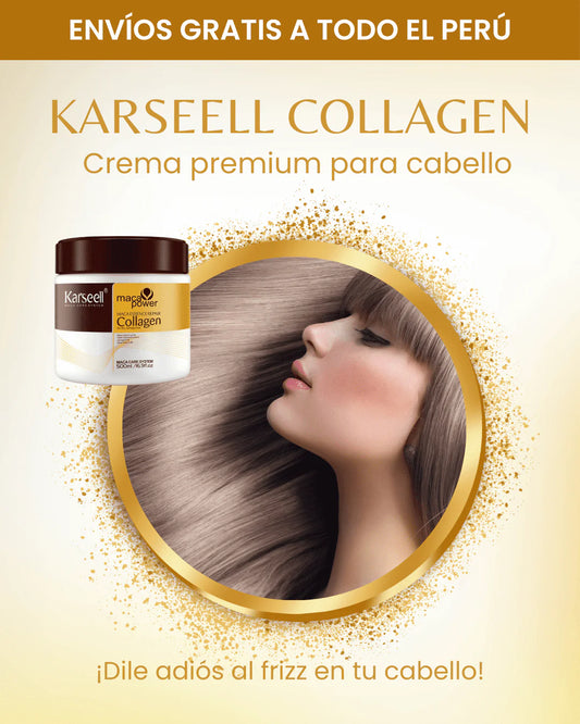 MASCARILLA CAPILAR DE COLÁGENO KARSEELL- 100% EFECTIVO - Nova Jellem